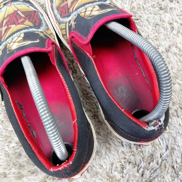 Vans Classic Slip On Slayer Reign In Blood Shoe Men’s 7 Womens 8.5 Metal Album main image 6